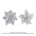thumbnail image 1 of Clip de Nochebuena Holiday Time Plateado Varios Modelos 1 pza, 1 of 4