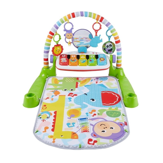 Gimnasio de Actividades Fisher Price Deluxe Piano Pataditas Musicales Verde