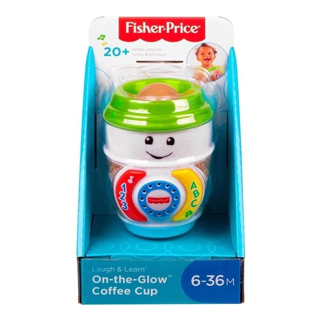 Mi primer vasito de café Fisher Price Mattel ríe y aprende