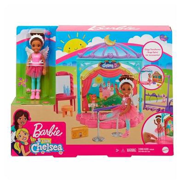 Set de Juego Barbie Club Chelsea Clases de Ballet
