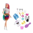 thumbnail image 1 of Muñeca Barbie Fashionista Peinado Arcoíris Animal Print Rubia, 1 of 4