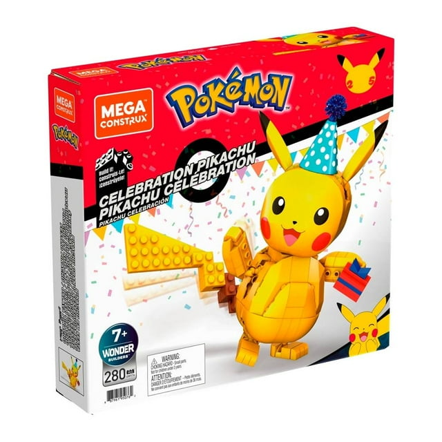 Juego de Construcción Mega Construx Pokémon Pikachu de Fiesta