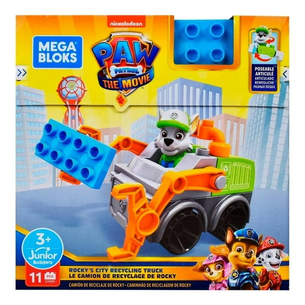 Set de Construcción Mega Bloks Paw Patrol Camión de Reciclaje de