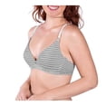 thumbnail image 1 of Brasier Fruit of the Loom Talla 36B Rayado sin Varilla Gris, 1 of 3