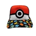 thumbnail image 1 of Gorra Pokémon Unitalla Estampado Pokebola Negro, 1 of 4