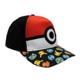 thumbnail image 3 of Gorra Pokémon Unitalla Estampado Pokebola Negro, 3 of 4