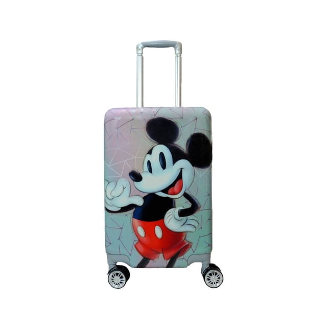 Maleta Disney Rígida 21 Pulgadas Mickey Mouse Gris