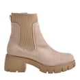 thumbnail image 1 of Botas George Talla 26 Cortas con Acanalado Hueso, 1 of 4