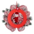 thumbnail image 2 of Decoración Navideña Holiday Time Corona de Santa, 2 of 4