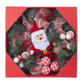 thumbnail image 4 of Decoración Navideña Holiday Time Corona de Santa, 4 of 4