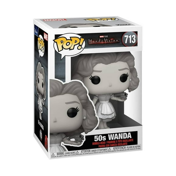 Figura Funko Pop Marvel Wanda 50s 3.7 Pulgadas