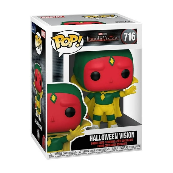 Figura Funko Pop Marvel Visión 3.7 Pulgadas