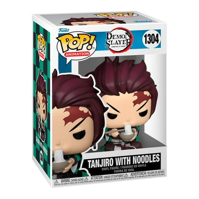 Figura Funko Pop Tanjiro With Noodles 3.7 Pulgadas