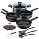 thumbnail image 1 of Batería de cocina T-Fal XL Force 11 Piezas Negra, 1 of 4