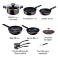thumbnail image 3 of Batería de cocina T-Fal XL Force 11 Piezas Negra, 3 of 4