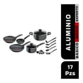 thumbnail image 1 of Bateria de Cocina T-Fal Simply Cook 17 Piezas Negra B4694484M10L, 1 of 3