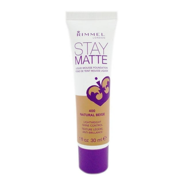 Maquillaje Rimmel London Stay Matte líquido 400 natural beige 30 ml