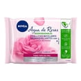 thumbnail image 2 of Toallitas desmaquillantes NIVEA micelares con agua de rosas 25 pzas, 2 of 4