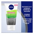 thumbnail image 3 of Gel facial limpiador NIVEA Efecto Mate 3 en 1 limpiador profundo, exfoliante y mascarilla 150 ml, 3 of 4