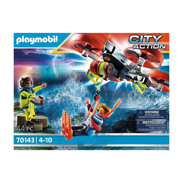 Set de Juego Playmobil Buzo con Dron 44 Piezas
