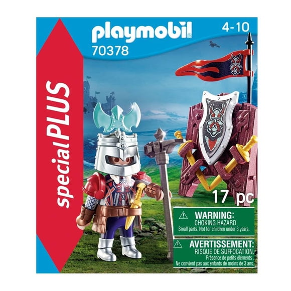 Set de Juego Playmobil Caballero Enano 17 Piezas