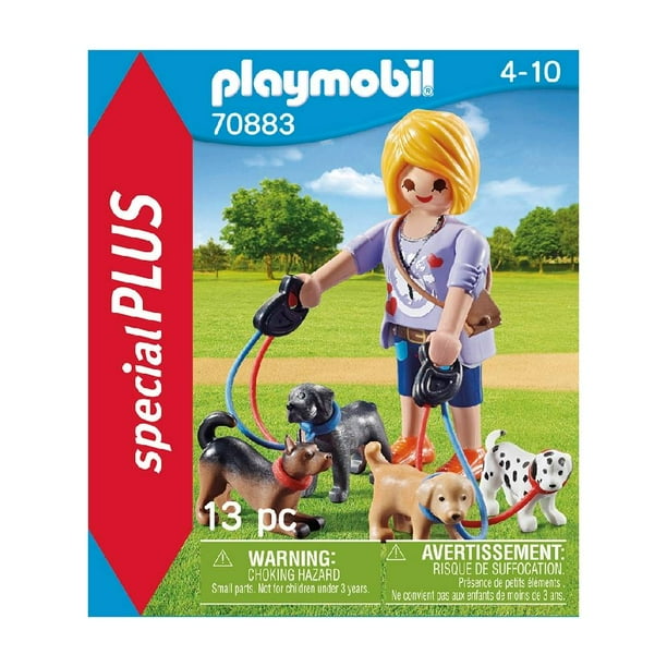 Set de Juego Playmobil Cuidadora de Perro 13 Piezas