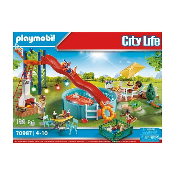 Set de Juego Playmobil Fiesta en la Piscina 159 Piezas