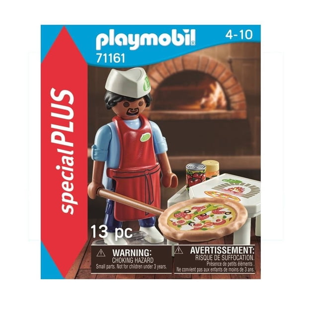 Set de Juego Playmobil Pizzero 13 Piezas
