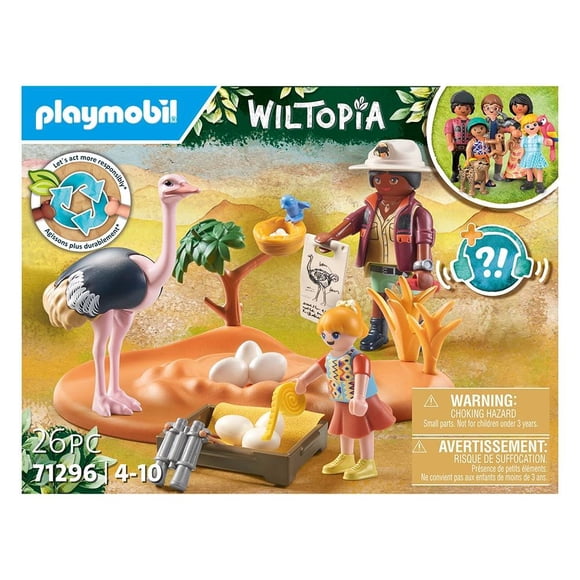 Set de Juego Playmobil Wiltopia Cuidadores de Avestruces 26 Piezas