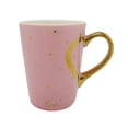 thumbnail image 1 of Taza Mainstays Cerámica Asa Forma de Corazón Rosa 350 ml, 1 of 3