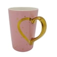thumbnail image 3 of Taza Mainstays Cerámica Asa Forma de Corazón Rosa 350 ml, 3 of 3