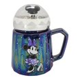 thumbnail image 1 of Taza Disney 100 Minnie Mouse con Tapa en Forma de Globo de Nieve 400 ml Morado, 1 of 4