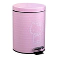 thumbnail image 1 of Bote de Basura Hello Kitty con Pedal Acero Inoxidable 5 l Rosa, 1 of 4