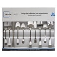 thumbnail image 1 of Juego de Cubiertos Mainstays con Organizador de Madera 45 Piezas, 1 of 3