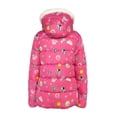 thumbnail image 2 of Chamarra Minnie Talla 10 Acolchada Multidiseño con Capucha Rosa, 2 of 4
