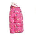 thumbnail image 3 of Chamarra Minnie Talla 10 Acolchada Multidiseño con Capucha Rosa, 3 of 4