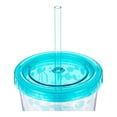 thumbnail image 2 of Vaso con Popote Nickelodeon Bob Esponja de Plástico para Bebidas Frías Traslúcido 650 ml Calamardo, 2 of 2