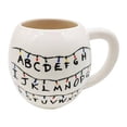 thumbnail image 1 of Taza Stranger Things Letras Cerámica 600 ml Blanco, 1 of 4