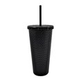 thumbnail image 2 of Vaso con Popote Way to Celebrate Doble Pared Negro 625 ml, 2 of 2