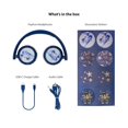 thumbnail image 4 of Audífonos BuddyPhones PopFun Azul, 4 of 4