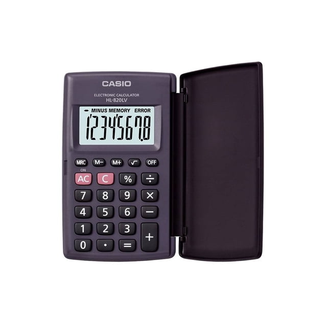 Calculadora Casio Portable HL-820LV-BK