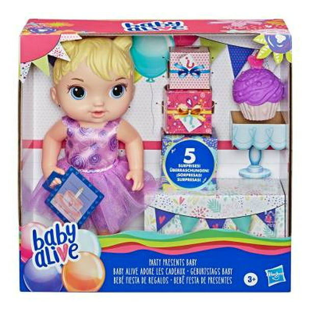Muñeca Baby Alive Baby Alive Bebé Fiesta de Regalos Bodega