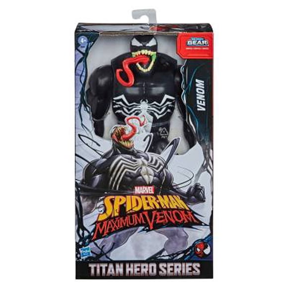Figura Marvel Hasbro Titan Hero Series Blast Gear Venom 13.7 Pulgadas