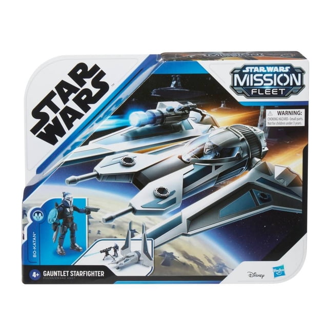 Figura Bo-Katan Gauntlet Caza estelar Hasbro Star Wars Mission Fleet 2.5 Pulgadas