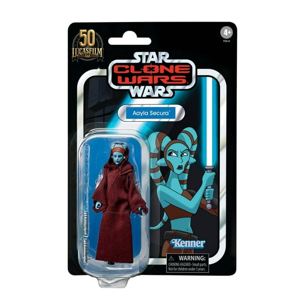 Figura Aayla Secura Hasbro Star Wars 3.75 Pulgadas