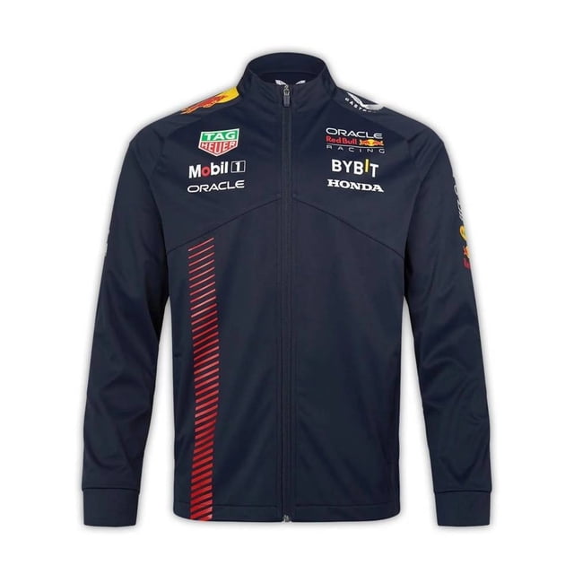 Chamarra Escudería Red Bull Talla G Deportiva Producto Original Azul Marino