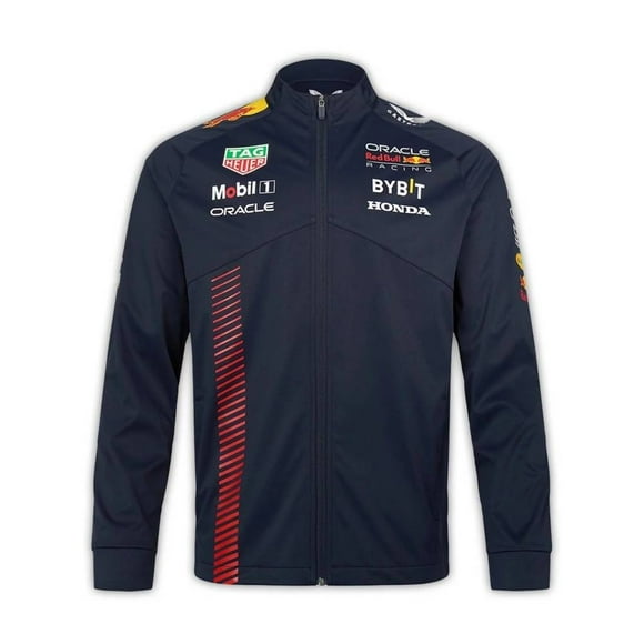 Chamarra Escudería Red Bull Talla CH Deportiva Producto Original Azul Marino