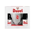 thumbnail image 1 of Cerveza Duvel belga especial 4 botellas de 330 ml + 1 vaso de cristal, 1 of 4