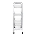 thumbnail image 1 of Carrito con Ruedas Mainstays 4 Niveles Blanco, 1 of 4