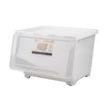 thumbnail image 4 of Caja Mainstays Apilable con Ruedas Blanca, 4 of 4